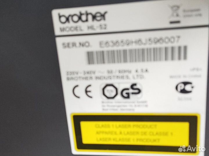 Принтер лазерный brother HL-5250DN