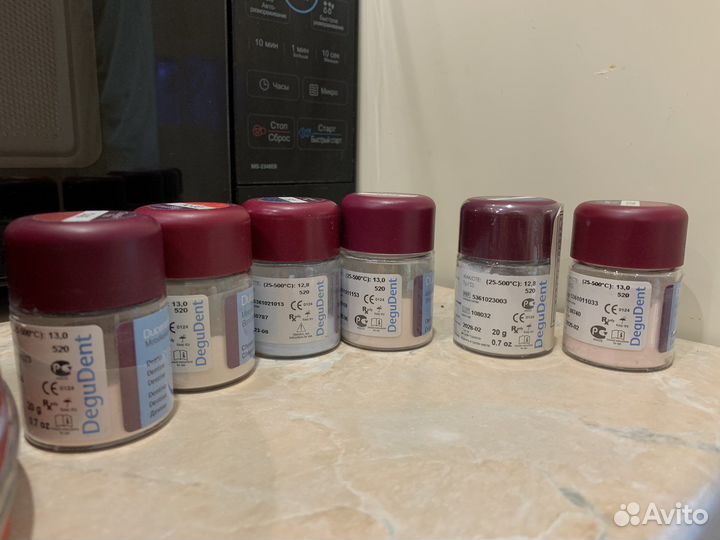 Массы Duceram Plus для зубных техников