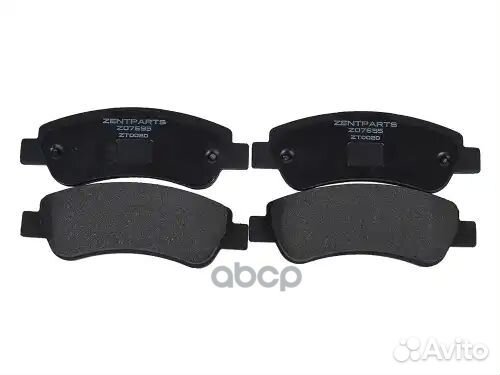 Колодки тормозные дисковые fiat ducato 2.3jtd 14