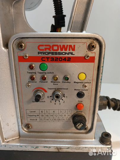 Магнитный сверлильный станок Crown CT32042