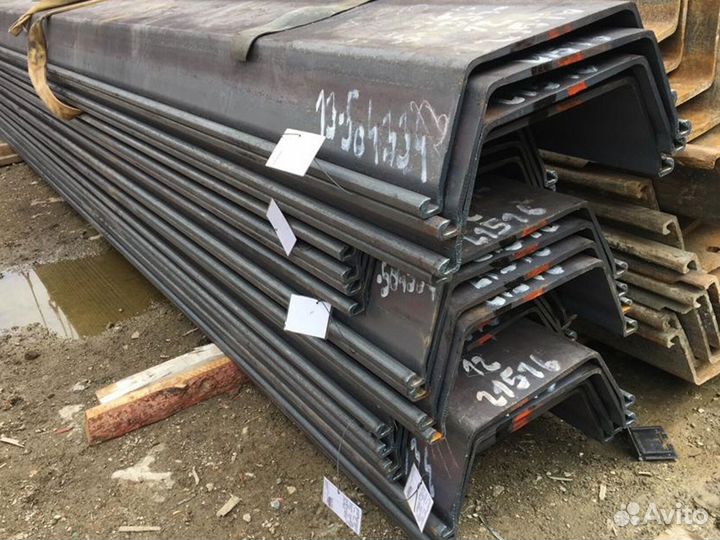 Шпунт Ларсена VL-606A Б/у: Продажа, Погружение