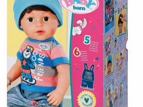 Baby born Интерактивная кукла Братик 43 см