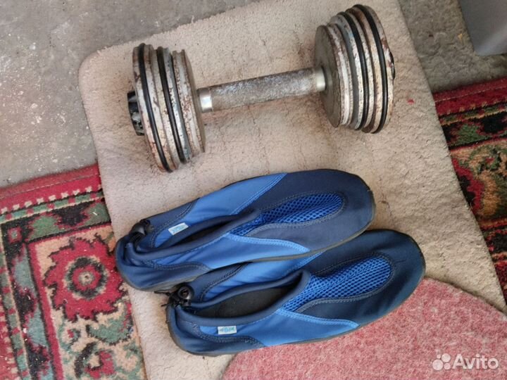 Гантеля разборная 10кг и кроссы