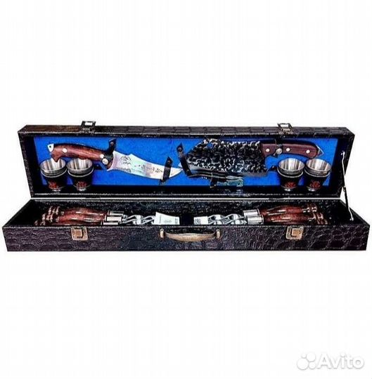 Шашлычный набор в кейсе