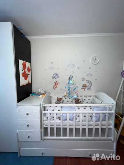 Кроватка трансформер