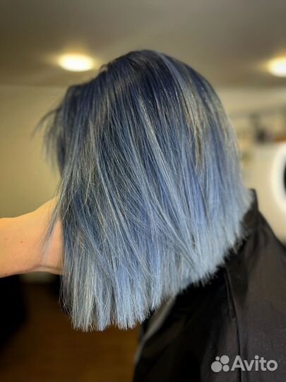 Цветное окрашивание волос