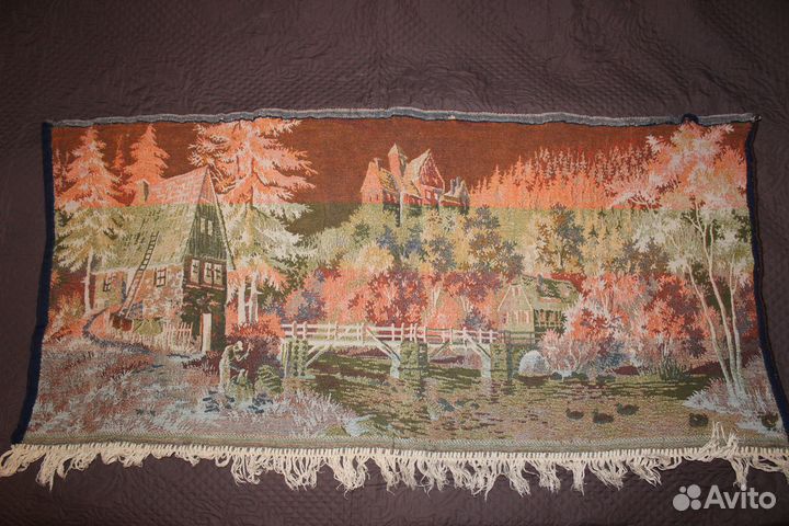 Гобелен гдр 124х60 см