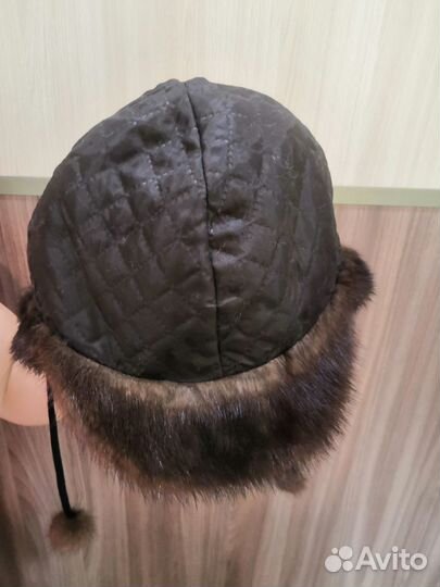 Шапка норковая 56