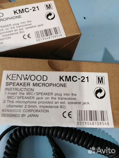 Kenwood KMC 32 кмс 21 микрофон