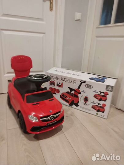 Машина каталка толокар Мерседес