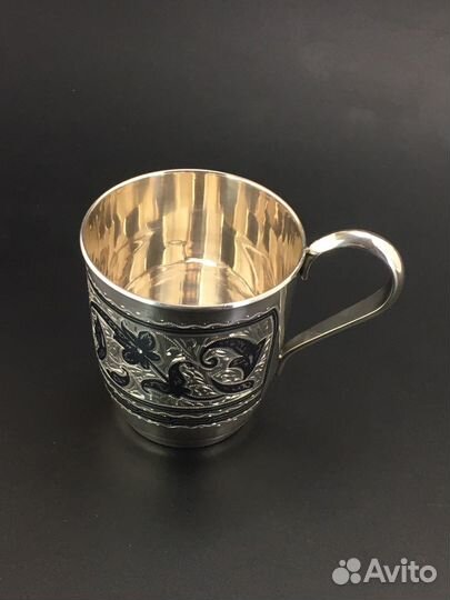 Серебряная Кружка для воды 220мл