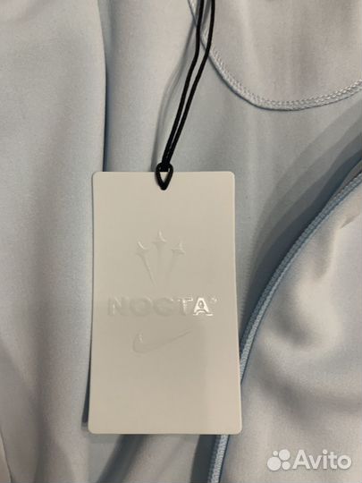 Nike tech fleece nocta голубая