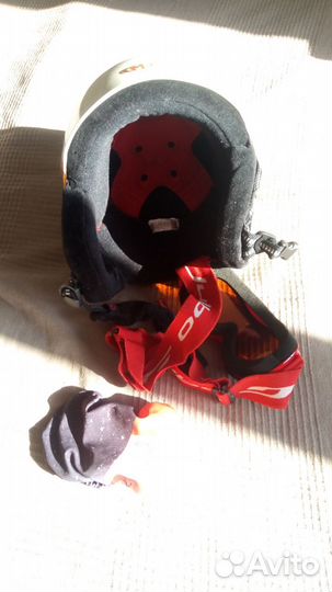 Шлем горнолыжный marker. Италия. Комплект