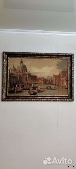 Картина гобелен в красивой раме