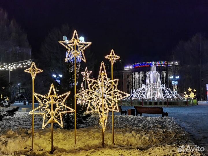 Световая фигура новогодняя от производителя