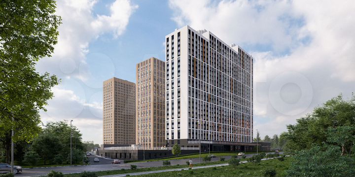 3-к. квартира, 86 м², 23/26 эт.