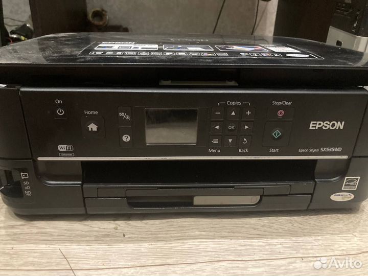 Принтер epson stylus sx535wd
