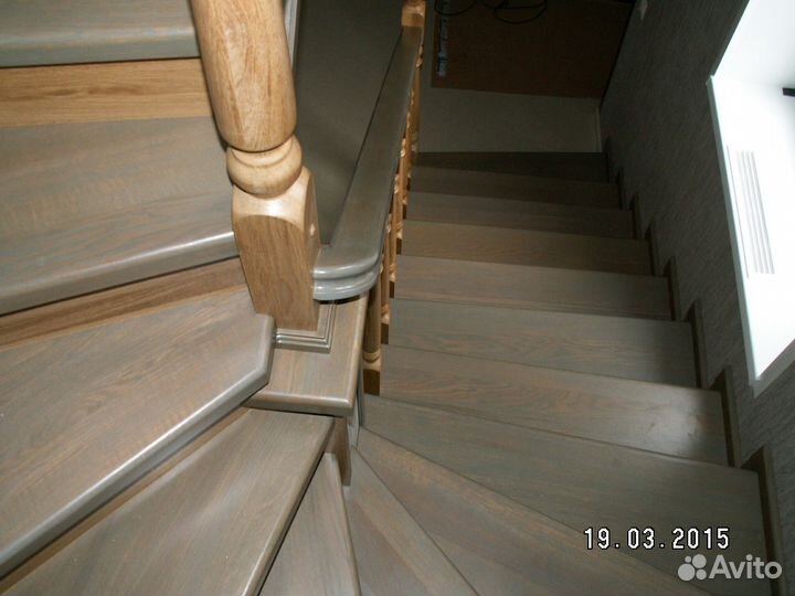 Лестницы деревянные