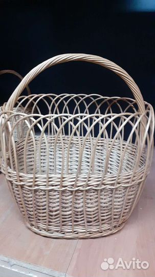 Корзина плетеная
