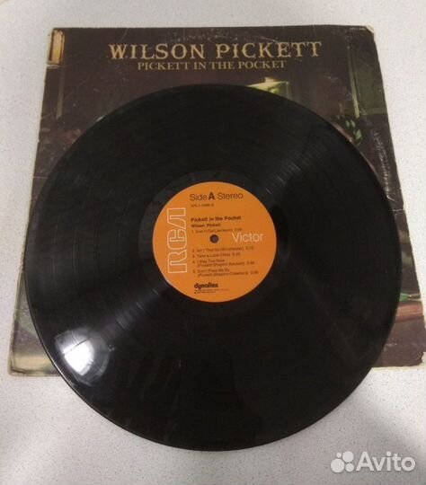 Пластинка винил USA 1974 год Уилсон Пикетт СССР