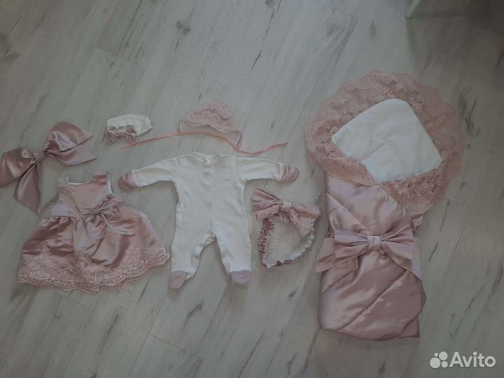 Конверт на выписку для девочки