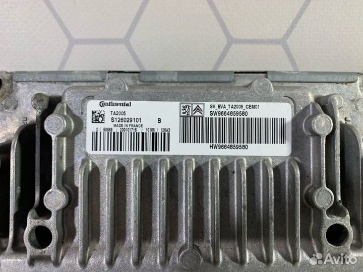 Блок управления АКПП Peugeot 308 PSA5F01