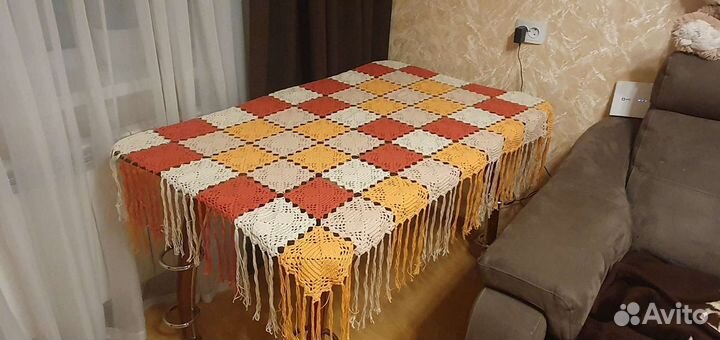Скатерть ручная работа