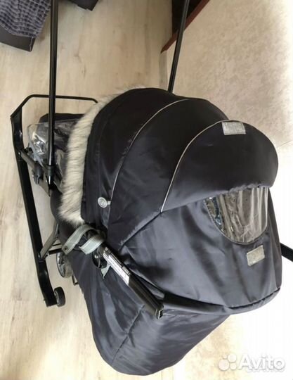 Детские санки коляска