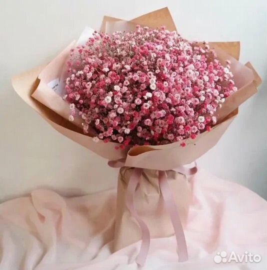 Букет из гипсофилы