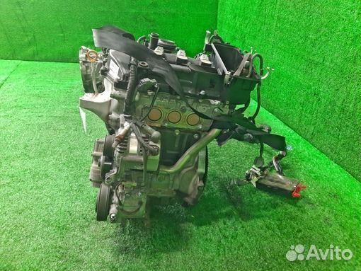 Двигатель в сборе двс toyota passo KGC30 1KR-FE 20