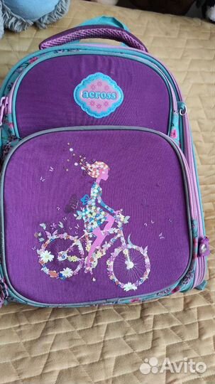 Рюкзак школьный для девочки Across