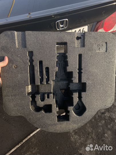 Вставка органайзер в запасное колесо civic