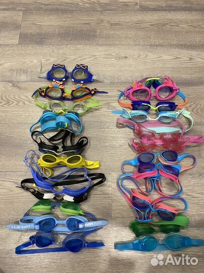 Очки, маска, Трубка детские взрослые бу