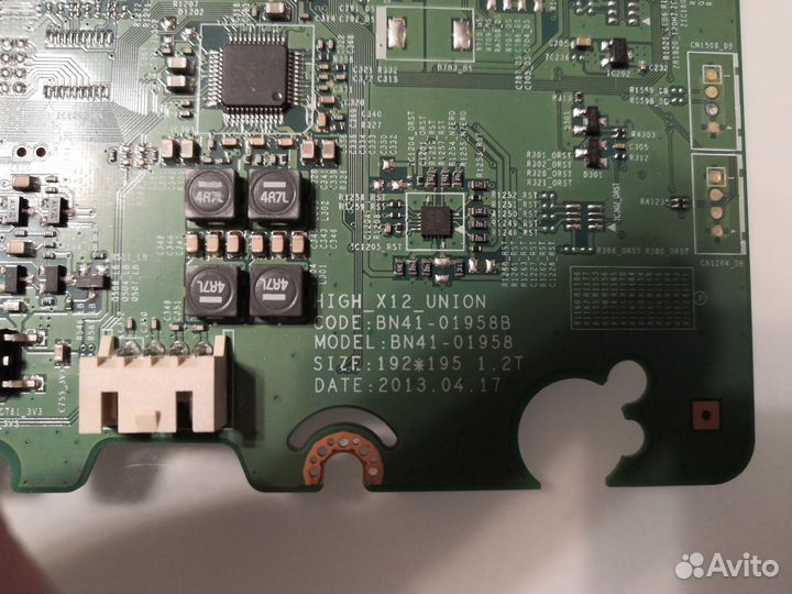 Плата основная main board BN41-01958B BN94-08758Q