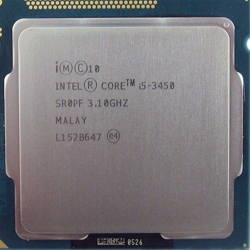[SR0PF] Процессор Intel Core I5-3450 3.10 Ghz Sr0pf