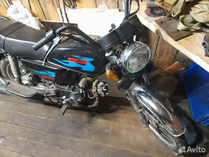 Альфа мопед