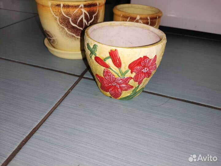 Горшки керамические
