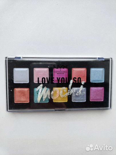 Палетка теней nyx love you so mochi