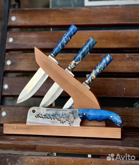 Кухонный набор ножей подарочный