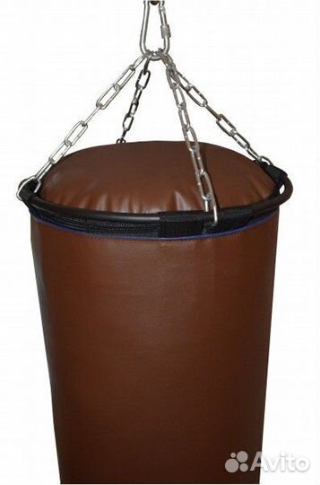 Боксерский мешок иск. кожа рокки 120X40 см 50 кг