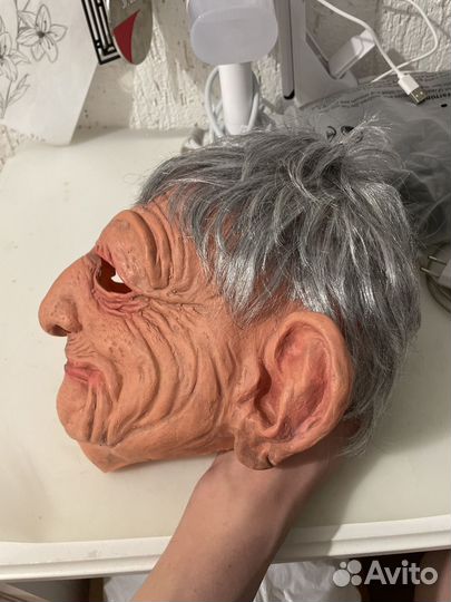 Резиновая маска деда