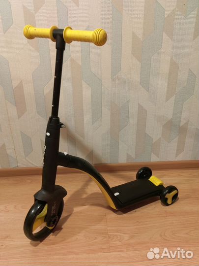 Велосипед - самокат 3в1