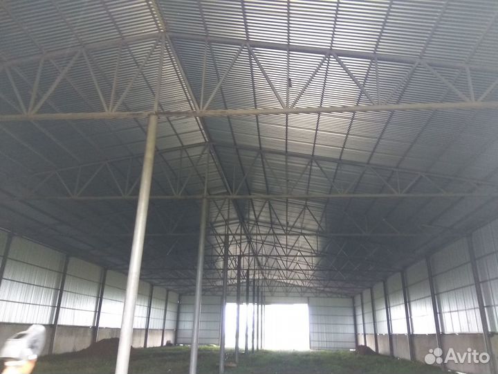 Строительство ангаров и крытых токов