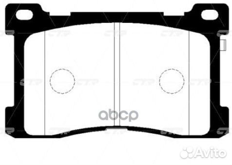 Колодки тормозные ckkh51 CTR