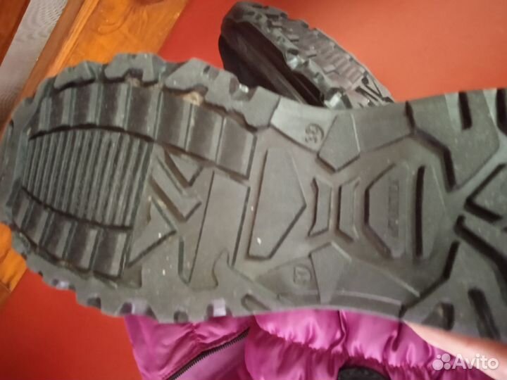 Сапоги зимние для девочки 35 -36