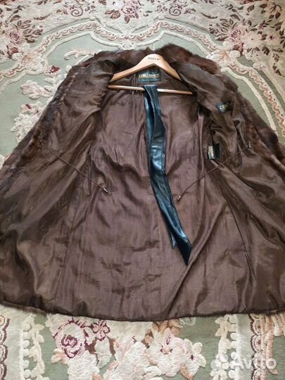 Шуба норковая поперечка