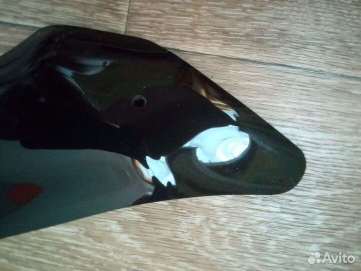 Дефлектор капота на skoda fabia II 2010-2014 год