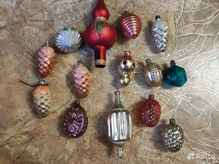 Елочные игрушки СССР