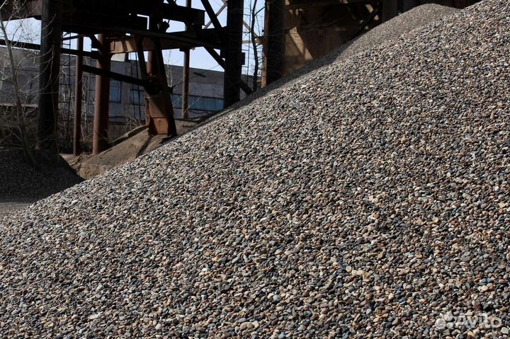 Щебень гравийный с доставкой