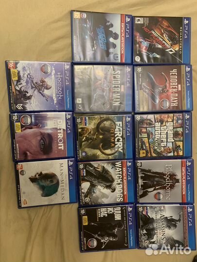 Диски игры для ps4